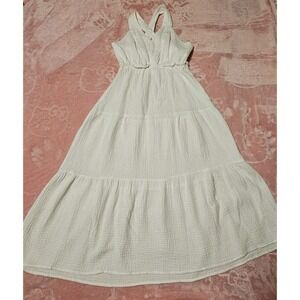 Steve Madden White 100% Cotton Sundress Women's Size Small